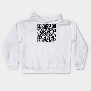 coconutmall qr code Kids Hoodie